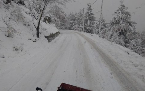 Χιόνια και παγετός στα ορεινά της Ηπείρου