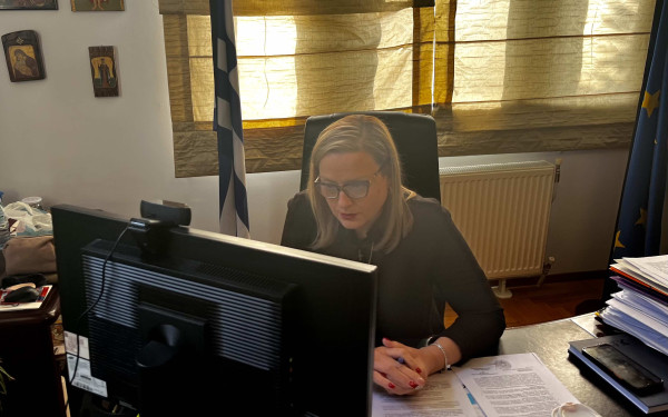 Την ατζέντα του Δήμου Δέλτα έθεσε η Γερακίνα Μπισμπινά στον Θανάση Κοντογεώργη