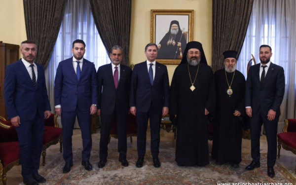 Ελληνορθόδοξο Πατριαρχείο Αντιοχείας: Ο Ερντογάν έστειλε επίσημη αντιπροσωπεία - Επίσκεψη που στέλνει μήνυμα ελπίδας και ενότητας