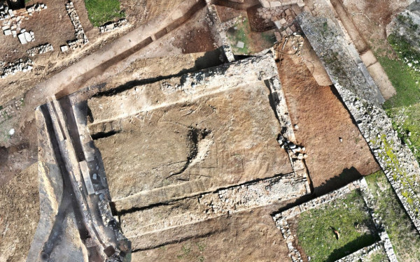 Καβάλα: Στο φως νέα ευρήματα για τους Φιλίππους από τις εργασίες για εγκατάσταση πυρασφάλειας (φωτ.)