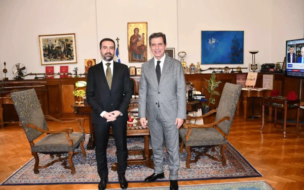 Θεσσαλονίκη: Συνάντηση Γκιουλέκα με τον υφυπουργό Μετανάστευσης και Διεθνούς Προστασίας της Κύπρου