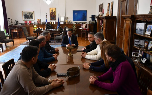 Συνάντηση εργασίας Κ. Γκιουλέκα με τη Διοίκηση του Επαγγελματικού Επιμελητηρίου Θεσσαλονίκης
