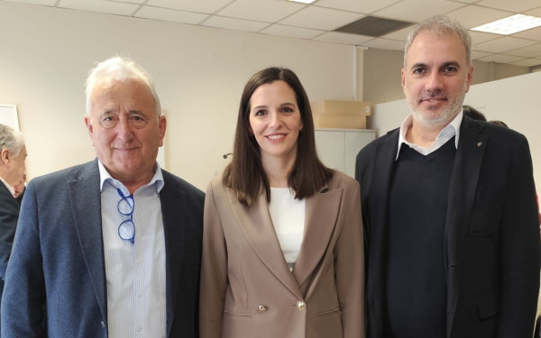 Μαρκογιαννάκη και Σαρηγιάννης εκπροσώπησαν το ΠΑΣΟΚ στην κοπή πίτας του ΑΠΕ- ΜΠΕ