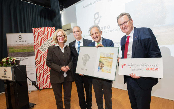 Διεθνές βραβείο για το νέο πρωτοποριακό σύστημα επεξεργασίας αποβλήτων της Intergeo