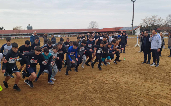 Σε μαθητικούς αγώνες δρόμου ο Δήμαρχος Κιλκίς