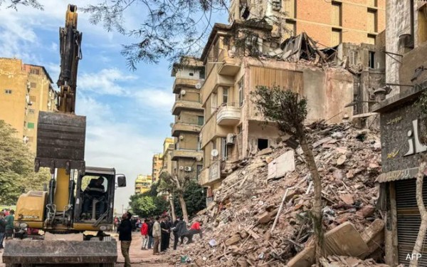 Αίγυπτος: Δέκα νεκροί και οχτώ τραυματίες από κατάρρευση κτηρίου