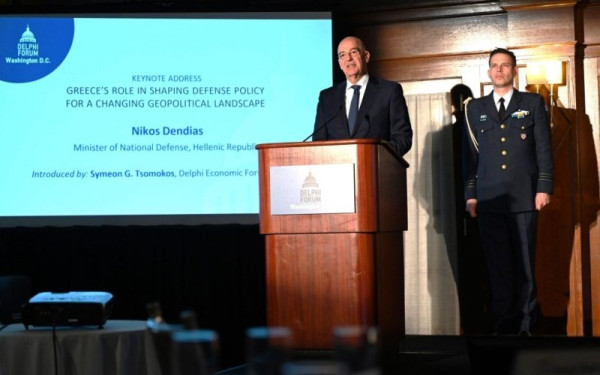 Δένδιας: Οι ΗΠΑ πρέπει να επιλέξουν ανάμεσα στην αυταρχική Τουρκία και την Ελλάδα του διεθνούς δικαίου