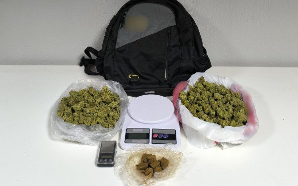 Ημαθία: Συνελήφθη με ποσότητες κάνναβης και ηρωίνης