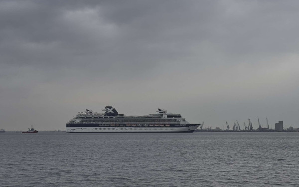 Θεσσαλονίκη: Έδεσε στο λιμάνι το πρώτο κρουαζιερόπλοιο της χρονιάς