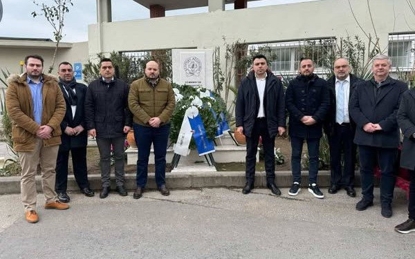 Αξιωματικοί ΕΛΑΣ Κεντρικής Μακεδονίας: Τίμησαν τη μνήμη των πεσόντων αστυνομικών εν ώρα καθήκοντος