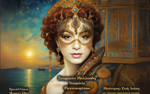 Θεσσαλονίκη: Απόψε η συναυλία της ΜέτζοΣοπράνο Σταματίας Μολλούδη με άρωμα βενετσιάνικου καρναβαλιού