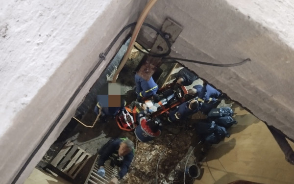 Εργατικό ατύχημα στη Θεσσαλονίκη: Άνδρας έπεσε από σκαλωσιά ύψους 6 μέτρων