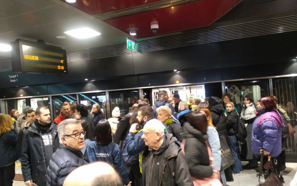 Mετρό Θεσσαλονίκης: Ποιοι σταθμοί κλείνουν Παρασκευή απόγευμα λόγω της συγκέντρωσης για τα Τέμπη