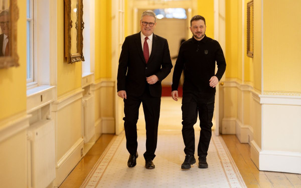 Ουκρανία, Γαλλία και Ηνωμένο Βασίλειο συμφώνησαν να ετοιμάσουν σχέδιο για το τέλος του πολέμου