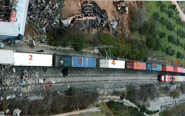 Τέμπη: Τα βίντεο δεν έδειξαν παράνομο φορτίο, αναπάντητο το τι προκάλεσε την πυρόσφαιρα