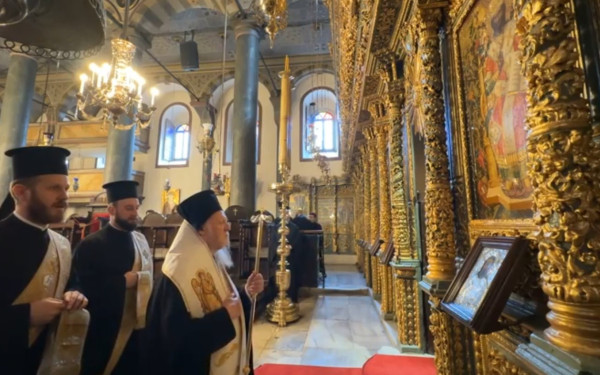 Κωνσταντινούπολη: Τρισάγιο από τον Οικουμενικό Πατριάρχη Βαρθολομαίο για τα θύματα των Τεμπών (βίντεο)