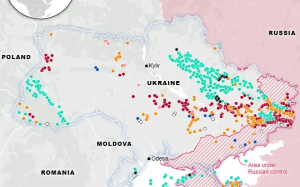 Τα ψιλά γράμματα της συμφωνίας - ο χάρτης με τις σπάνιες γαίες και τα ορυκτά της Ουκρανίας