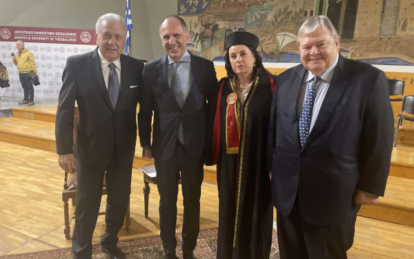 ΑΠΘ: Επίτιμη Διδάκτορας της Νομικής η διακεκριμένη νομικός Δημόσιου Διεθνούς Δικαίου Μαρία Τελαλιάν (βίντεο)