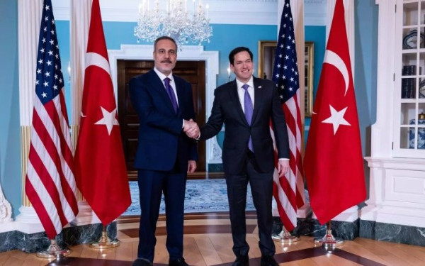 ΗΠΑ: Συνάντηση Ρούμπιο με Φιντάν στο Στέιτ Ντιπάρτμεντ - Ανησυχία από τις ΗΠΑ για τις συλλήψεις και διαδηλώσεις στην Τουρκία