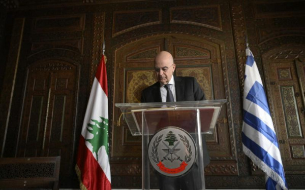 Ν. Δένδιας από Βηρυτό: Η Ελλάδα θα καταβάλλει κάθε δυνατή προσπάθεια να βοηθήσει τον Λίβανο