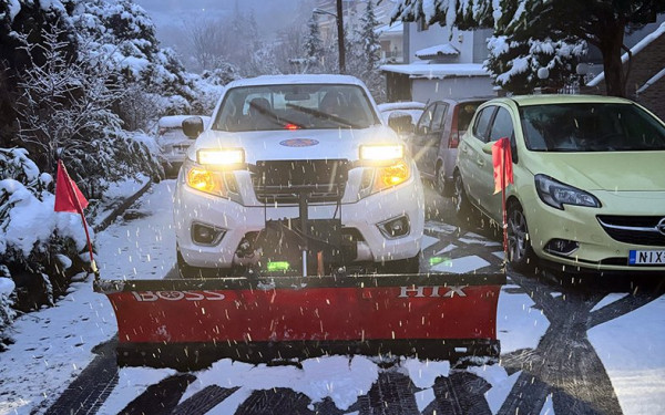 Δήμος Νεάπολης-Συκεών: Στα 20 εκατοστά έφτασε το χιόνι σε περιοχή του δήμου