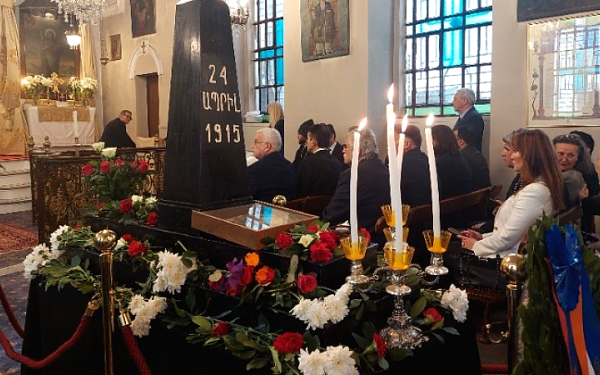 Θεσσαλονίκη: Δοξολογία στον Αρμενικό Ναό της Παναγίας για τη Γενοκτονία των Αρμενίων