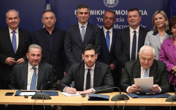 Χρίστος Δήμας: «Πράσινο φως» για τα σιδηροδρομικά έργα αποκατάστασης των ζημιών από τις θεομηνίες «Daniel» και «Elias»