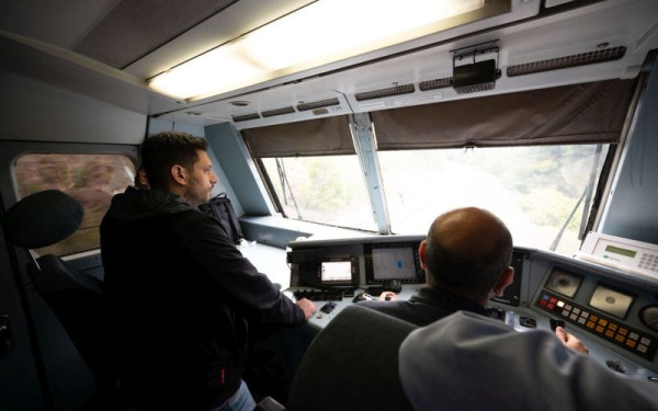 Κυρανάκης: Επιτυχής η πρώτη δοκιμή του συστήματος αυτόματης πέδησης ETCS (βίντεο)