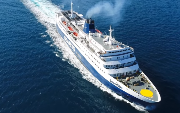 Απαγορεύθηκε στο λιμάνι του Βόλου ο απόπλους του επιβατηγού οχηματαγωγού πλοίου