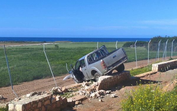 Χανιά: Τροχαίο με έναν τραυματία έξω από το αεροδρόμιο του Μάλεμε (φωτό)
