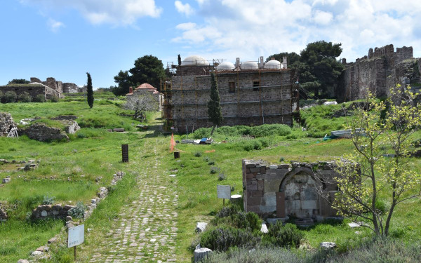 Εντυπωσιάζουν οι εικόνες αναστύλωσης του Κάστρου της Μυτιλήνης