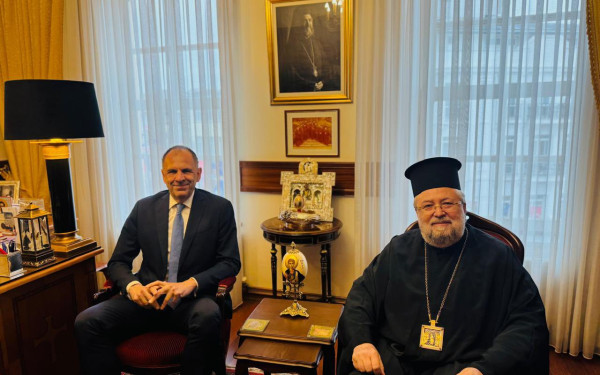 Κωνσταντινούπολη: Συνάντηση Γ. Γεραπετρίτη με τον Μητροπολίτη Γέροντα Πριγκηποννήσων
