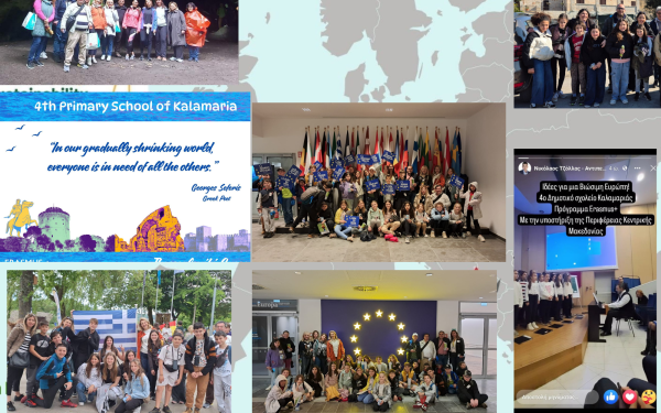 Καλαμαριά: Μαθητές δημοτικού αναπτύσσουν ιδέες για μία βιώσιμη Ευρώπη
