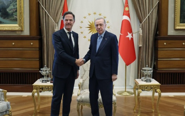 Τουρκία: Συνάντηση Ερντογάν με τον γ.γ. του ΝΑΤΟ Μαρκ Ρούτε