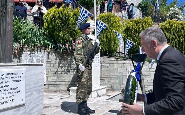 Στ. Καλαφάτης στην Επέτειο της Μάχης του Σκρα: Η μεγαλύτερη τιμή για τους ήρωες πεσόντες, να μην λησμονούμε την ιστορία μας