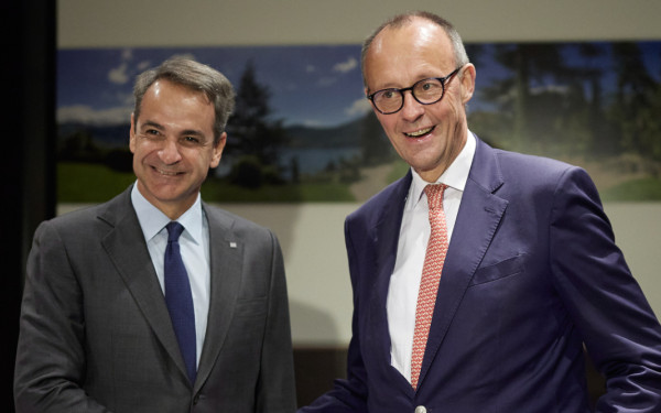 Γερμανία: Ο πρωθυπουργός Κ. Μητσοτάκης έφθασε στην καγκελαρία - Σε εξέλιξη οι συνομιλίες με τον καγκελάριο Μερτς