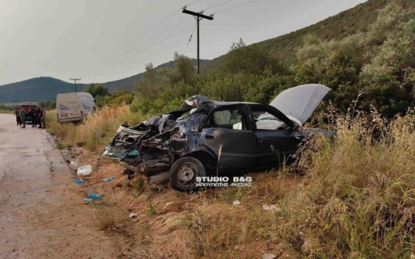 Νεκρή 27χρονη οδηγός σε τροχαίο δυστύχημα στην Αργολίδα (βίντεο)