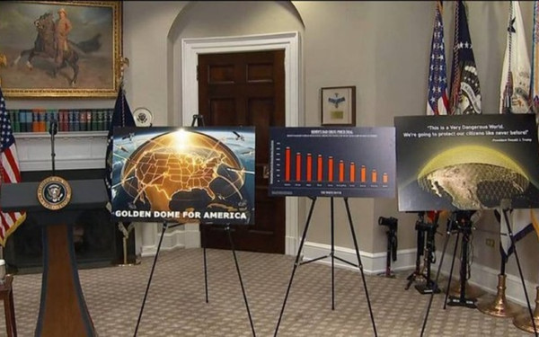 «Χρυσός Θόλος»: Τι είναι η νέα αντιπυραυλική ασπίδα του Τραμπ - Αντιδράσεις από Μόσχα και Κίνα