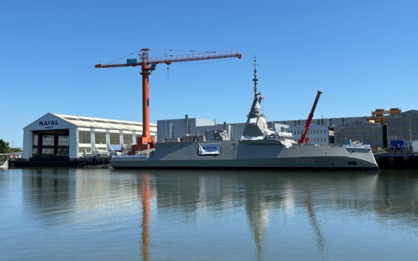 Φτιαγμένη και από ελληνικά χέρια η φρεγάτα «Φορμίων» που καθελκύεται σήμερα στην Lorian