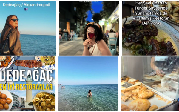 Η Αλεξανδρούπολη με τα μάτια των Τούρκων TikTokers: Μπουγάτσα, play station, super market και… Ευρώπη σε τιμή προσφοράς