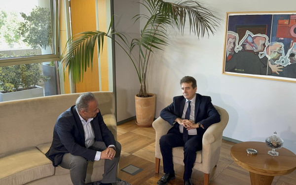 Τα είπαν Αγγελούδης- Χρυσοχοΐδης για το ΑΤ Λευκού Πύργου που μεταφέρθηκε στη ΔΕΘ