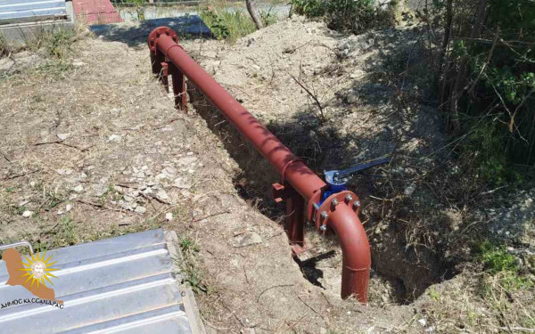 Δήμος Κασσάνδρας: Αντικαθιστά τις κεντρικές εγκαταστάσεις συλλεκτών δεξαμενών Κασσάνδρειας