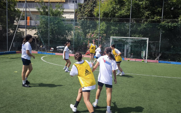 Καλαμαριά: Σχολικό Φεστιβάλ Χάντμπολ στα γηπεδάκια της ΧΑΝΚ (βίντεο)