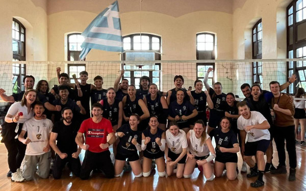 Βόλεϊ: Διπλή διάκριση για τα ΤΕΦΑΑ του ΑΠΘ στην Κωνσταντινούπολη
