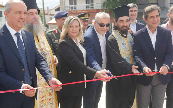 Δήμος Θέρμης: Εγκαινιάστηκε η πλατεία Χάνια στα Βασιλικά