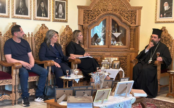 Στην Καστοριά η Έλενα Σώκου στο πλαίσιο της περιοδείας της στην Β. Ελλάδα