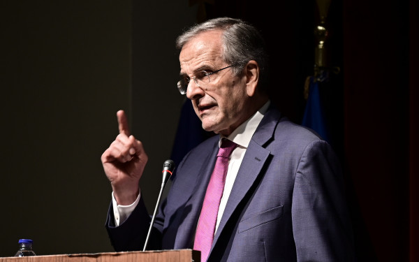 Σαμαράς για την 28η Οκτωβρίου: «Πριν 85 χρόνια, ο λαός είπε ένα ιστορικό ΟΧΙ στην υποταγή» Σαμαράς για την 28η Οκτωβρίου: «Πριν 85 χρόνια, ο λαός είπε ένα ιστορικό ΟΧΙ στην υποταγή»