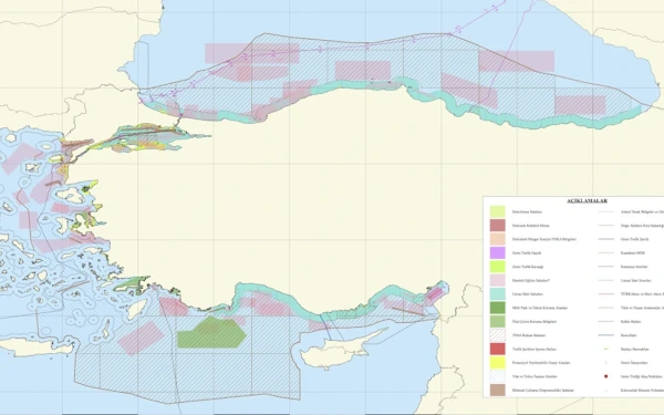 Η Τουρκία «παίρνει το μισό Αιγαίο» με τον χάρτη που έδωσε στην UNESCO για τον νέο θαλάσσιο χωροταξικό σχεδιασμό