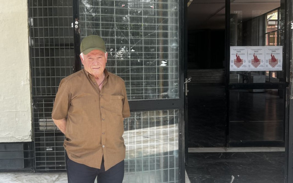 Θεσσαλονίκη: Ο 80χρονος Α. Λιτοβολής που παίρνει πτυχίο από το τμήμα Πολιτικών Μηχανικών (βίντεο)