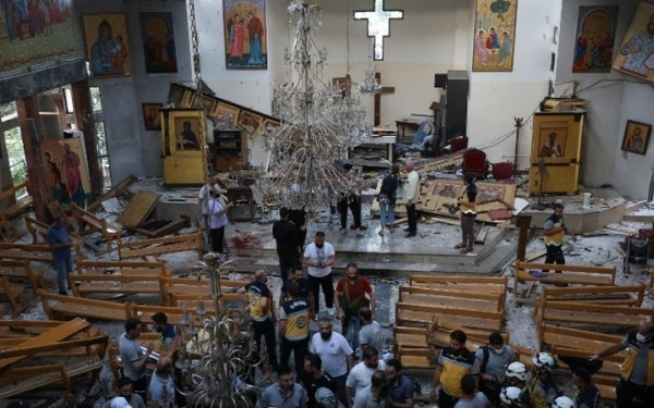 Επίθεση καμικάζι σε εκκλησία στη Συρία: Οι Κούρδοι απορρίπτουν την εκδοχή της Δαμασκού για τους δράστες